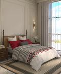 Home Essential Suzani Bedding Set, Chaand Bagh|144 TC Cotton| 4 Pc Set