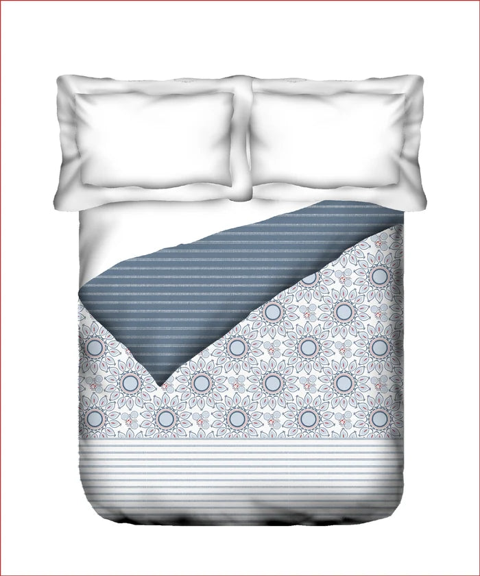 Home Essential Suzani Double AC Comforter, Vata Stuti| 144 TC Cotton
