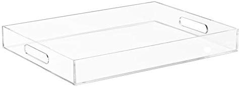 Honey Can Do Iced Acrylic Large Tray - Machann.com