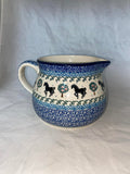 Horse Lg. Creamer - Shape 008 - Pattern Horse