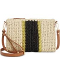 INC Tropical Straw Crossbody - Machann.com