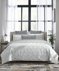 Indulgence Printed King Bedsheet Set, Imprial Knot| 300TC Cotton| 4 Pillow Covers