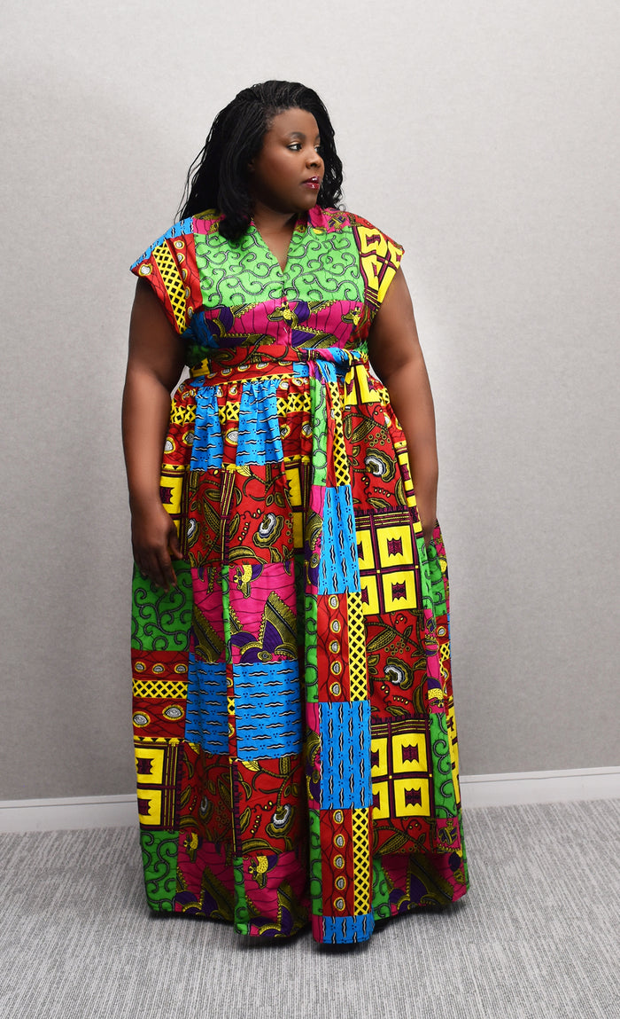 Infinity Ankara Dress - Chante - Rufina Designs