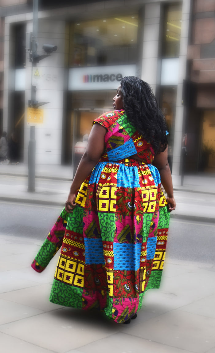 Infinity Ankara Dress - Chante - Rufina Designs