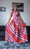 Infinity Ankara Dress - Nneoma - Rufina Designs
