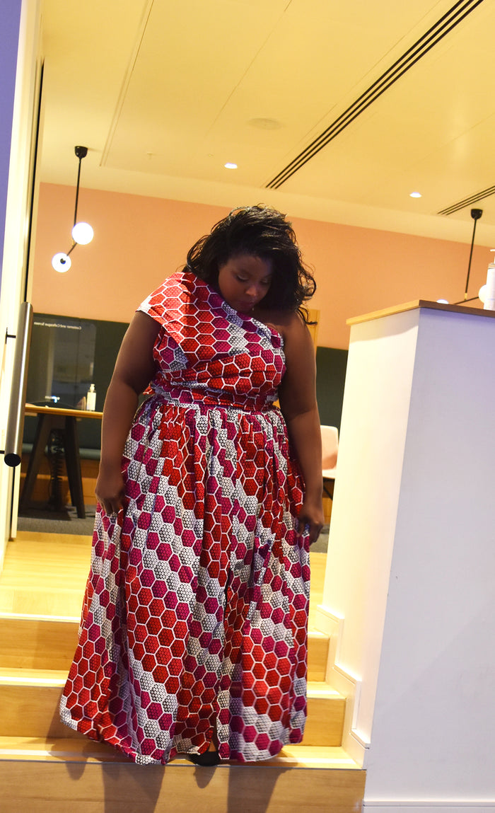 Infinity Ankara Dress - Nneoma - Rufina Designs
