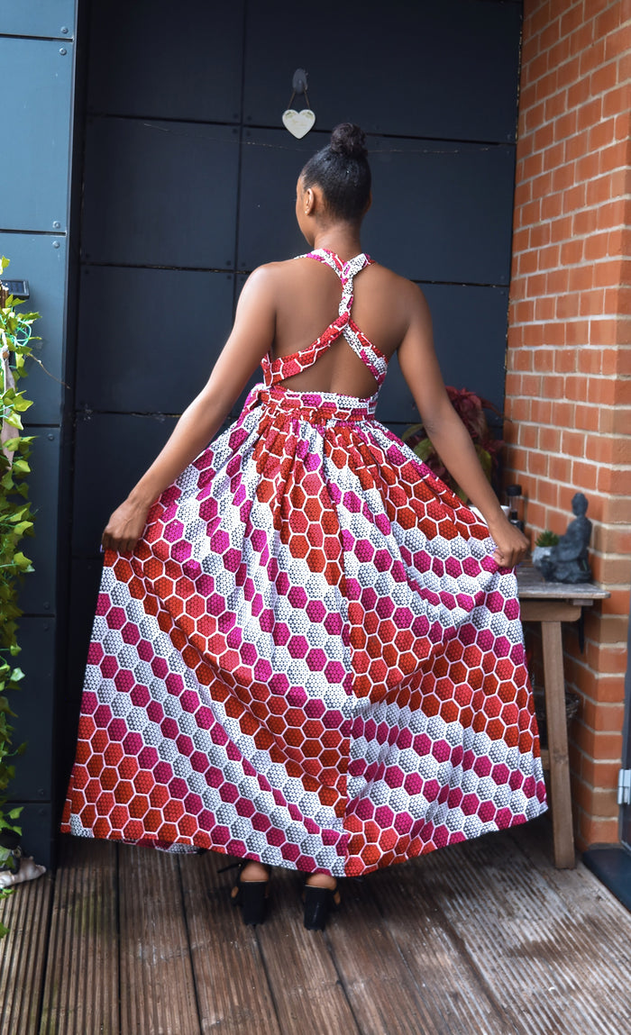 Infinity Ankara Dress - Nneoma - Rufina Designs