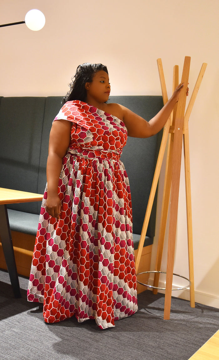Infinity Ankara Dress - Nneoma - Rufina Designs