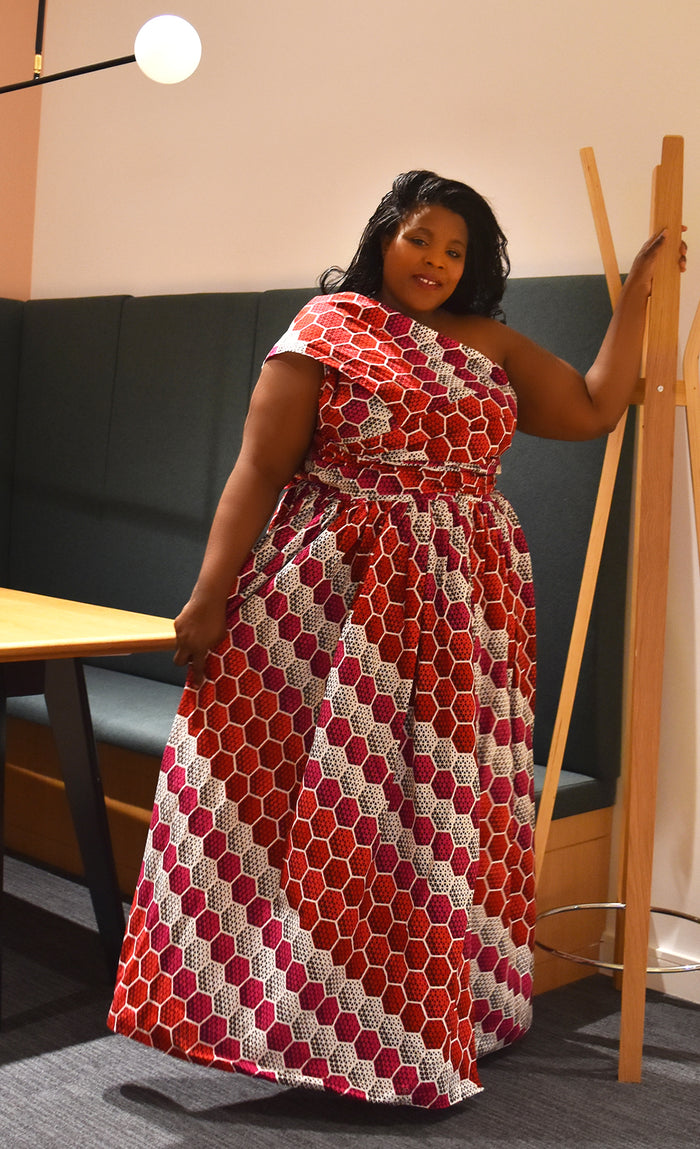 Infinity Ankara Dress - Nneoma - Rufina Designs