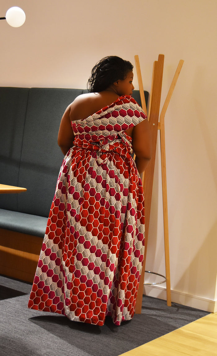 Infinity Ankara Dress - Nneoma - Rufina Designs