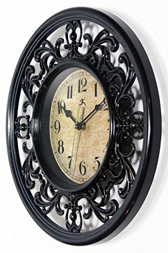 Infinity Instruments Sofia 12 inch Silent Sweep Wall Clock - EK CHIC HOME