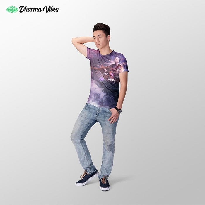 Insight Meditation by Cameron Gray Visionary T-Shirt