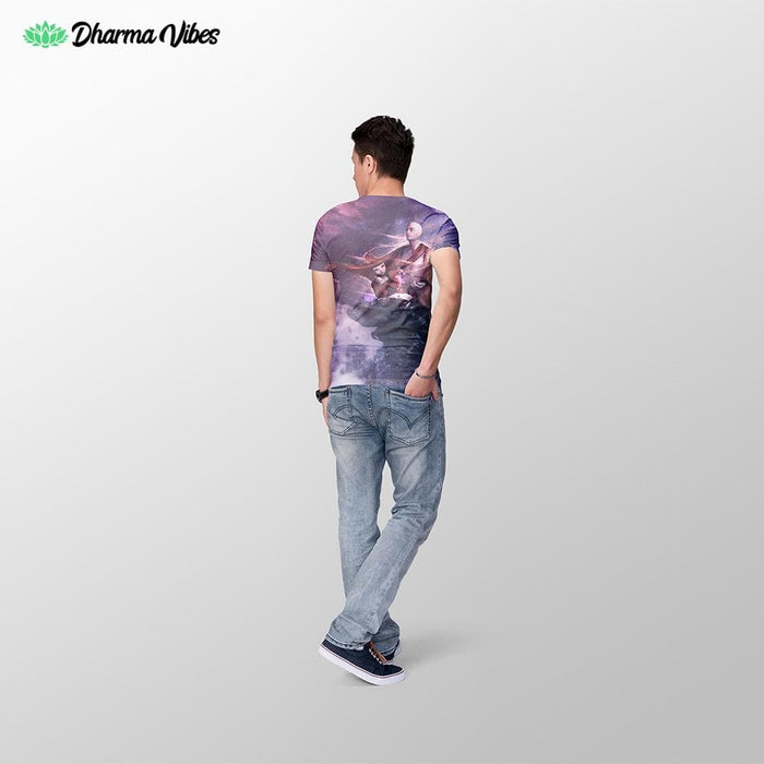 Insight Meditation by Cameron Gray Visionary T-Shirt