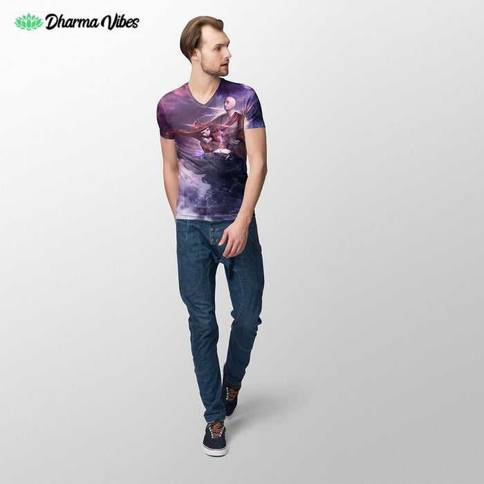 Insight Meditation by Cameron Gray Visionary T-Shirt