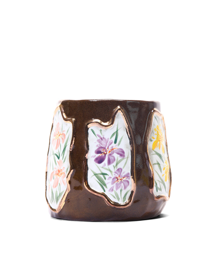 Iris Echo Coffee Mug, Brown
