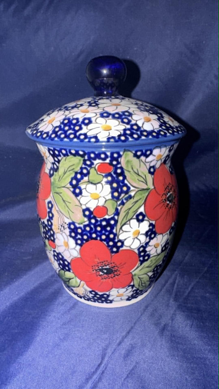 Isabel 1 QT. Canister with Lid - Shape: P-096 - Pattern: Isabel (IM02)