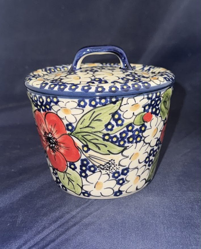 Isabel Container with Lid - Shape: P-159 - Pattern: Isabel (IM02)
