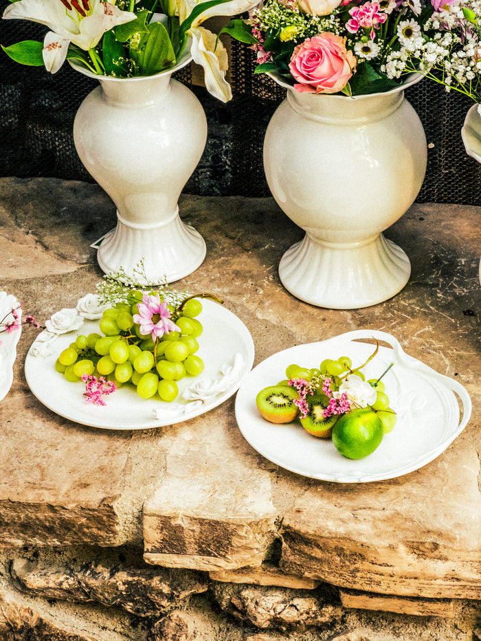 Isabella Artisan Rose Plate, 11 inch
