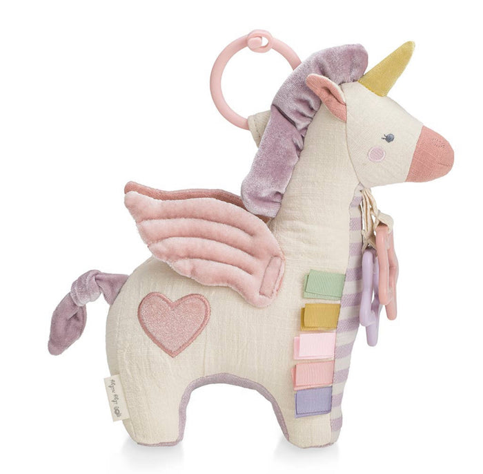 Itzy Ritzy - Link & Love™ Pegasus Activity Plush with Teether Toy