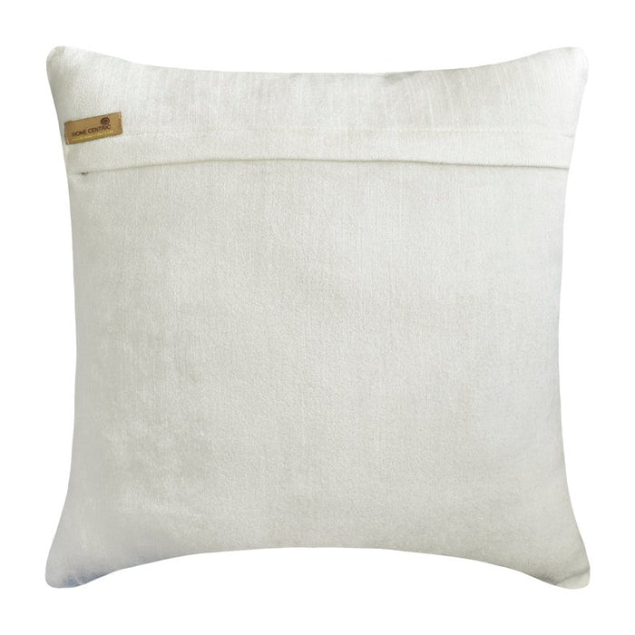 Jewel Sparkler - Grey Velvet Throw Pillow Cover