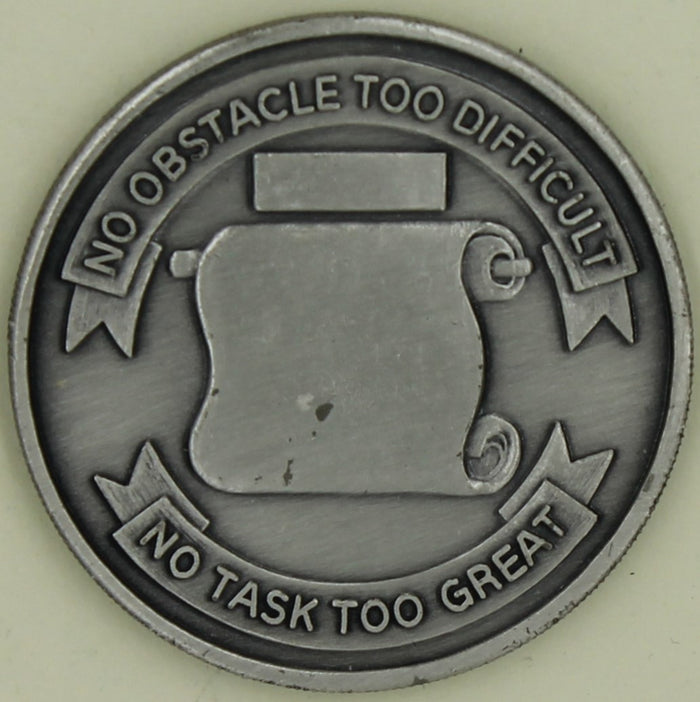 Jungle Expert Operations Training Center Panama Antique Silver Challenge Coin