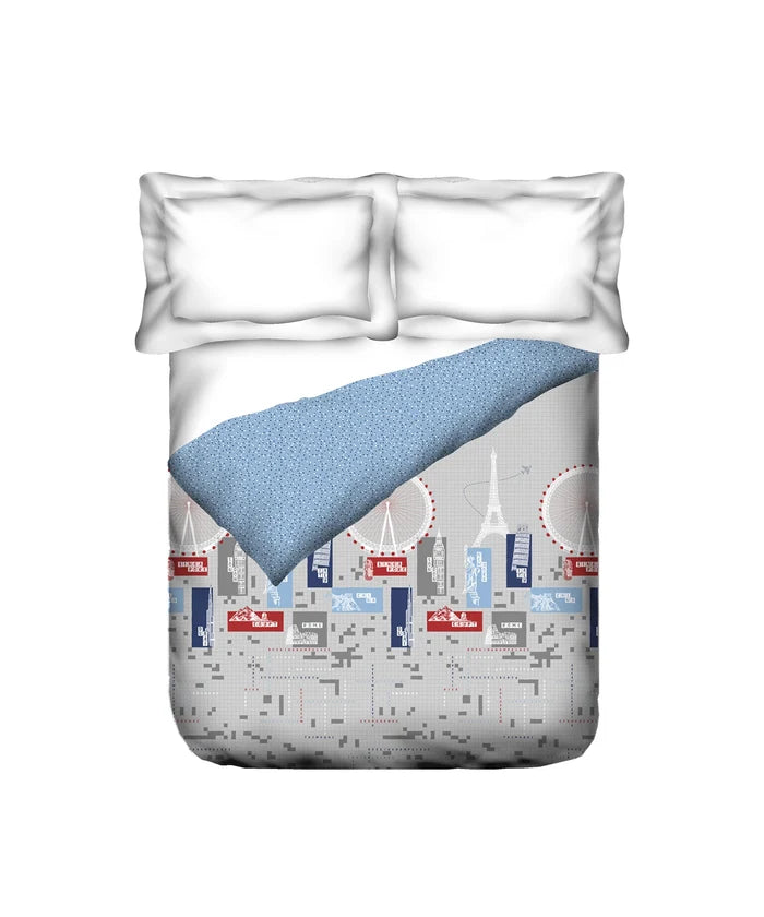 Juniors Double AC Comforter, Crossworld|144 TC Cotton