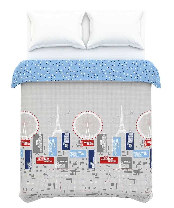 Juniors Double AC Comforter, Crossworld|144 TC Cotton