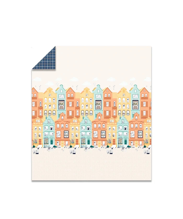 Juniors Double AC Comforter, Day Doodle| 144TC Cotton