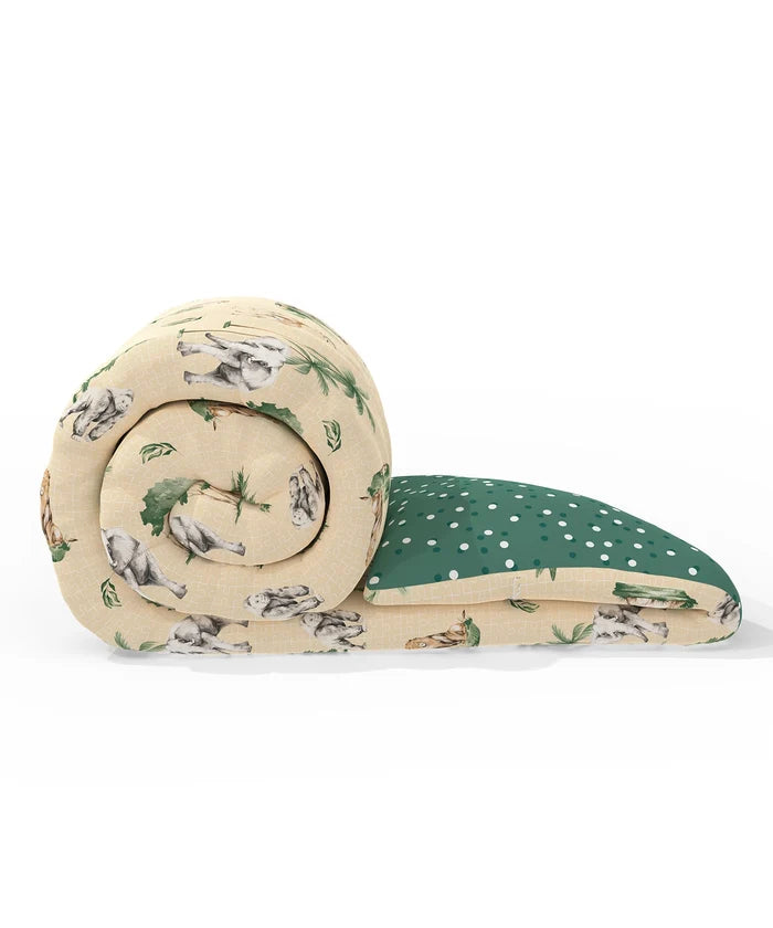 Juniors Double AC Comforter, Jigsaw Jungle|144 TC Cotton