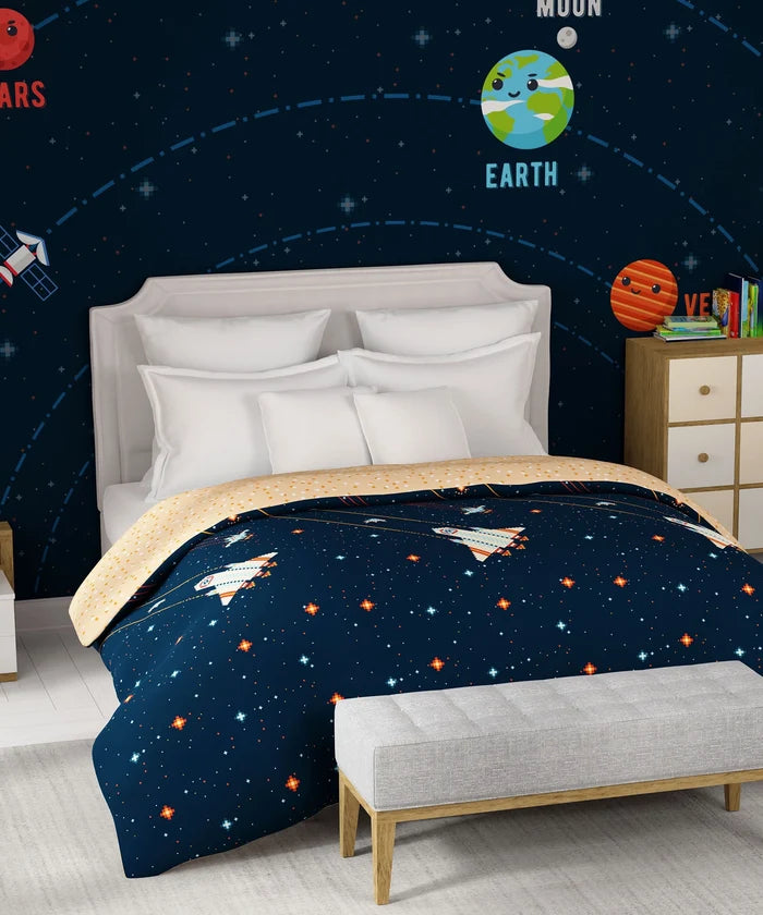 Juniors Double AC Comforter, Lightyear|144 TC Cotton