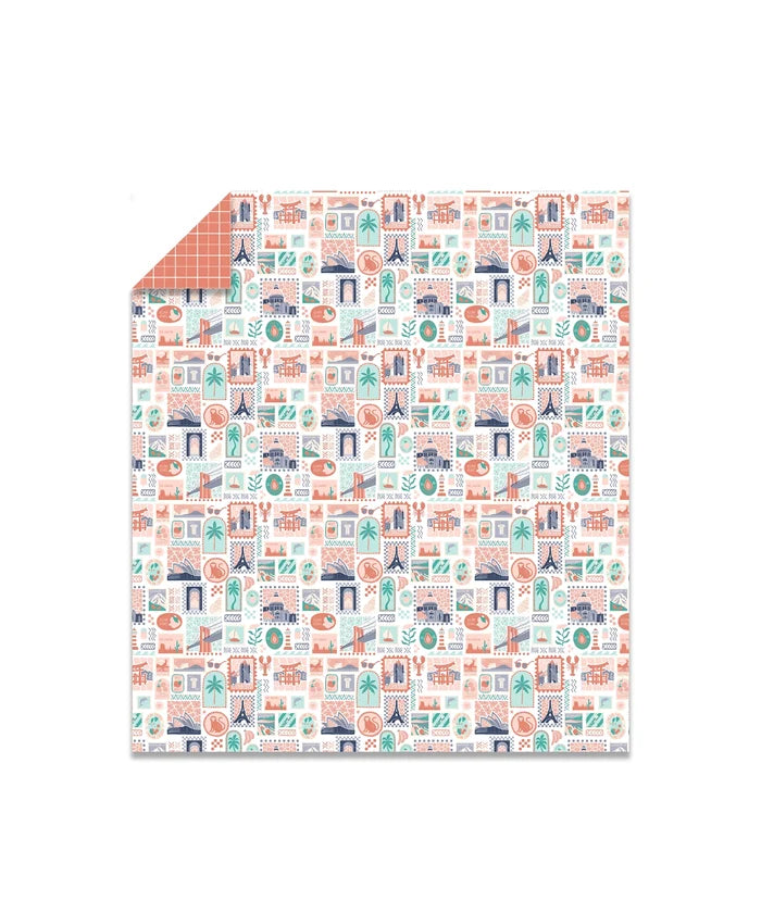 Juniors Double AC Comforter, Wander Ways| 144TC Cotton