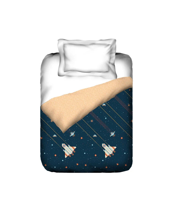 Juniors Single AC Comforter, Lightyear | 144TC Cotton
