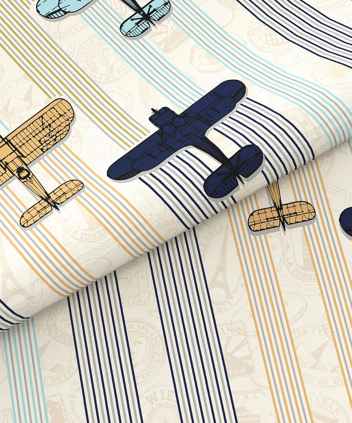 Juniors Single AC Comforter, Passport|144 TC Cotton