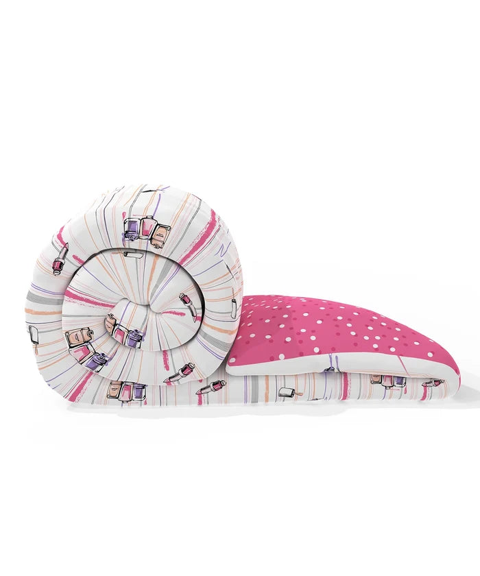 Juniors Single AC Comforter, Slumber Party|144 TC Cotton