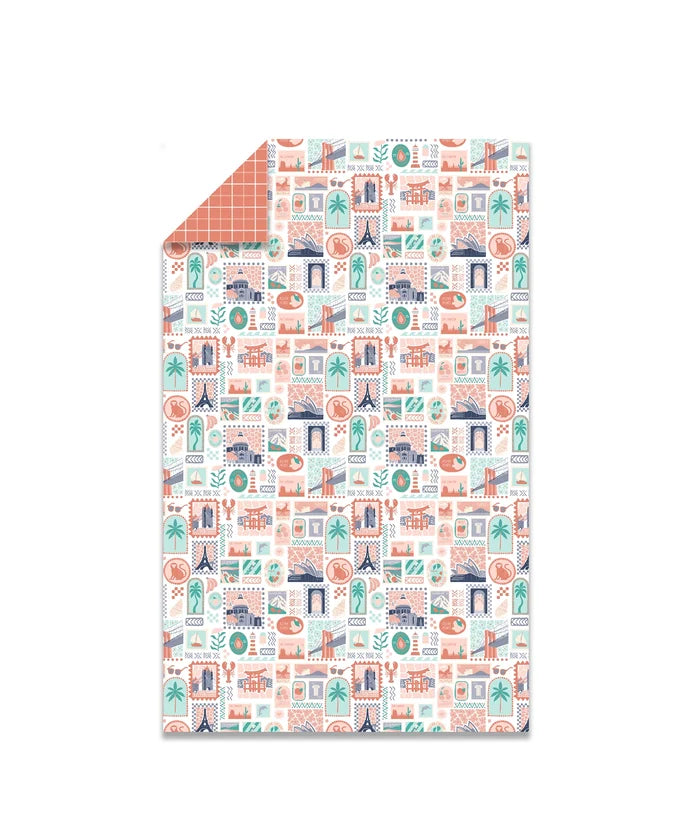 Juniors Single AC Comforter, Wander ways| 144TC Cotton