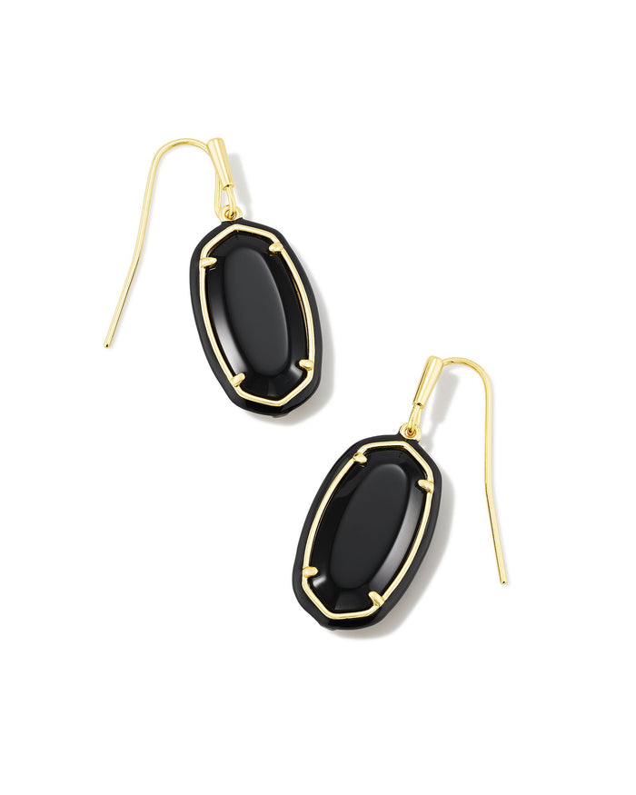 Kendra Scott Dani Enamel Frame Drop Earrings