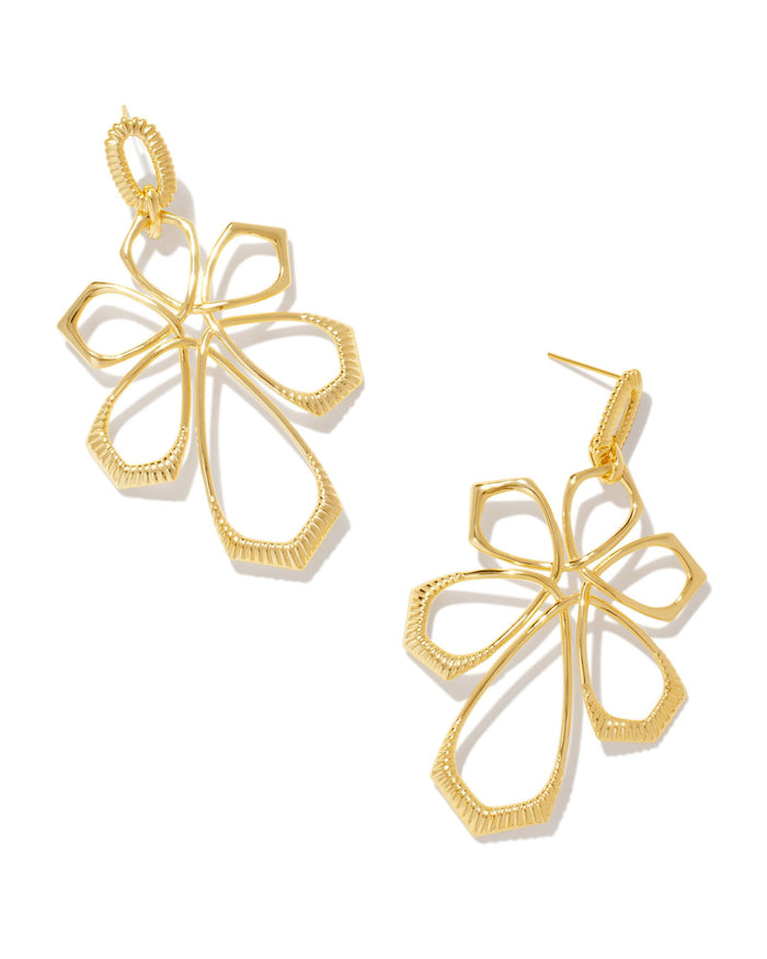 Kendra Scott Layne Metal Statement Earrings