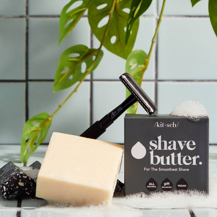 Kitsch Black Perfect Glide Safety Razor
