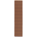 Kujichagulia Cotton Table Runner | Black History Home Decor