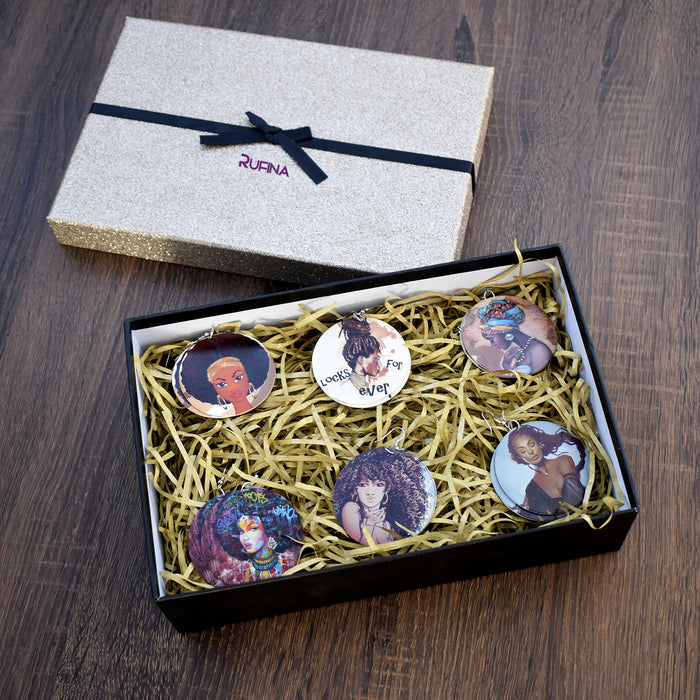 Large Earrings Set, Gift Sets - Rufina Designs
