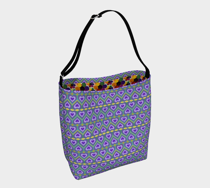 Lavender Love Crossbody Tote