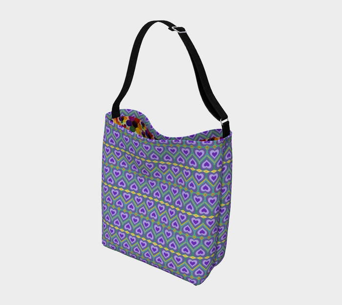 Lavender Love Crossbody Tote