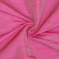 Light Fuchsia Pink Faux Silk Fabric By The Yard