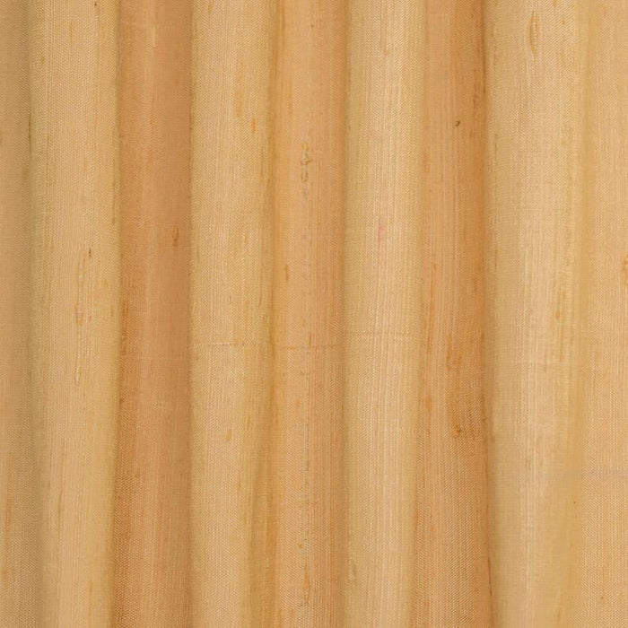 Light Gold Pure Silk Dupioni Curtain Panels