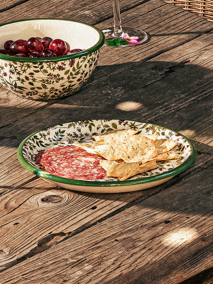 Lilia Botanic Garden Plate, 8.5 inch