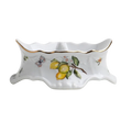 Limoeiro Porcelain Condiment Server with Gold Accents by Tania Bulhões