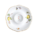 Limoeiro Porcelain Egg Cup with Gold Accents by Tania Bulhões