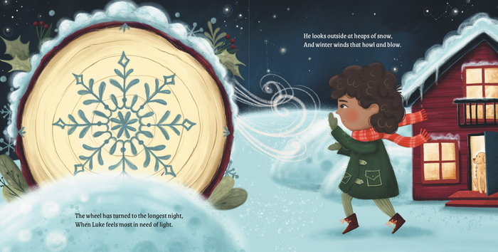 Luke & the Longest Night, by Kathleen Converse & Hanna Sultanova