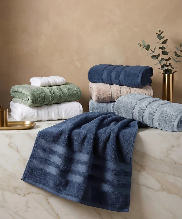 Luxe Home Supima Cotton Bath Towel, Ultimate Grey| 600 GSM | 100% Supima Cotton