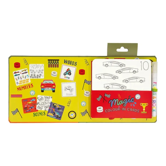 Magic Water Color-In Cards -Cars